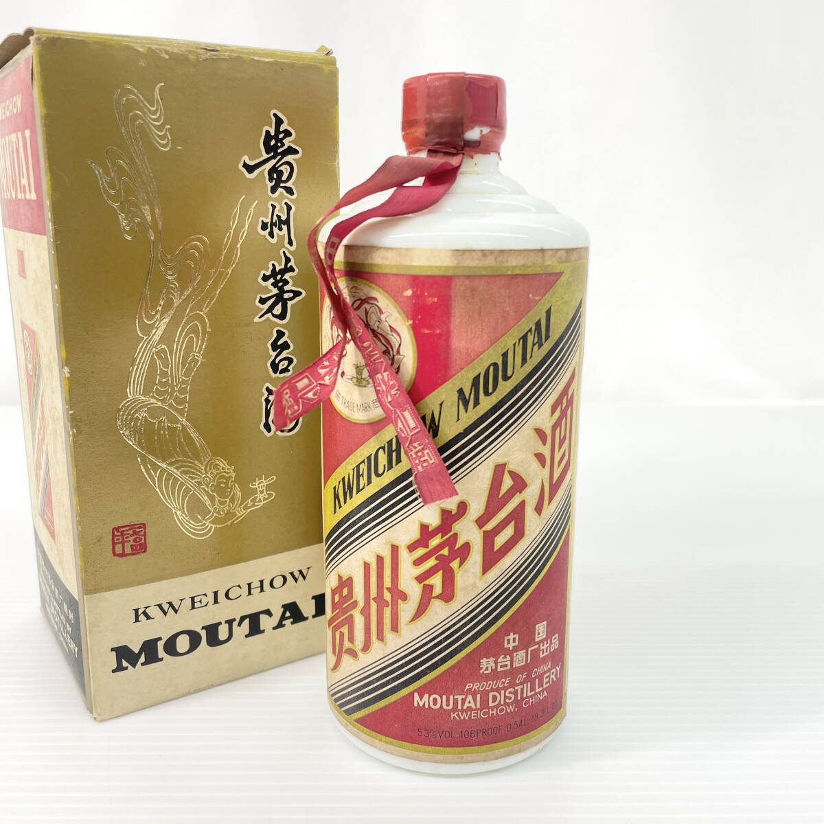 2503M4601 中国古酒 貴州茅台酒 マオタイ酒 天女ラベル 未開栓 2503M4601 中国古酒 貴州茅台酒 マオタイ酒 天女ラベル 未開栓