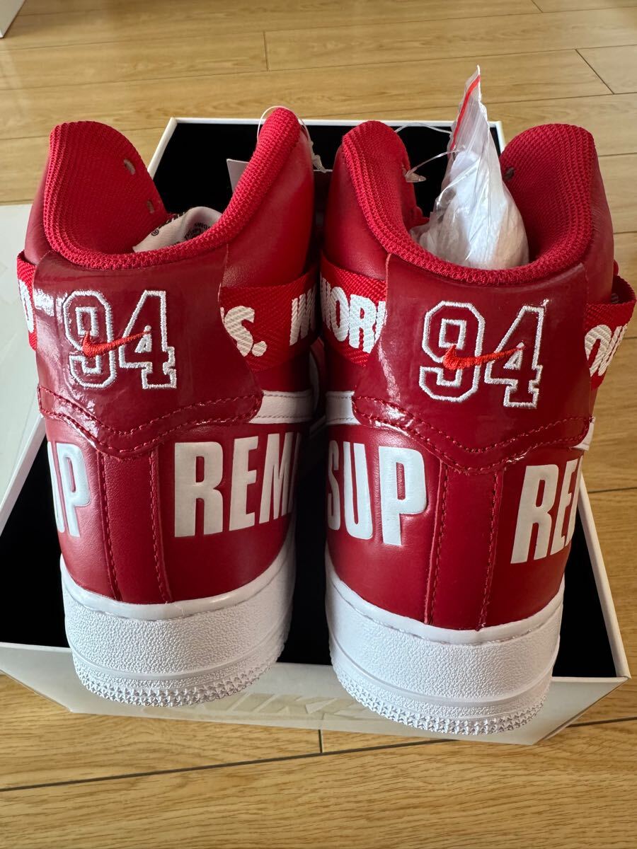 SUPREME NIKE AIR FORCE 1 28cm 新品未使用 HIGH 赤 RED SUPREME NIKE AIR FORCE 1 28cm 新品未使用 HIGH 赤 RED