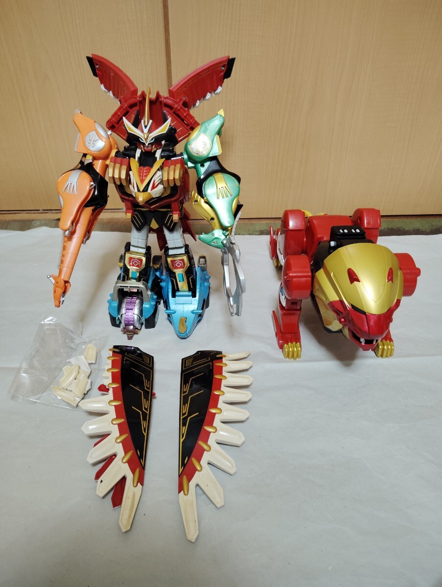 DX超合金 ガオイカロス DX ガオライオン ジャンク