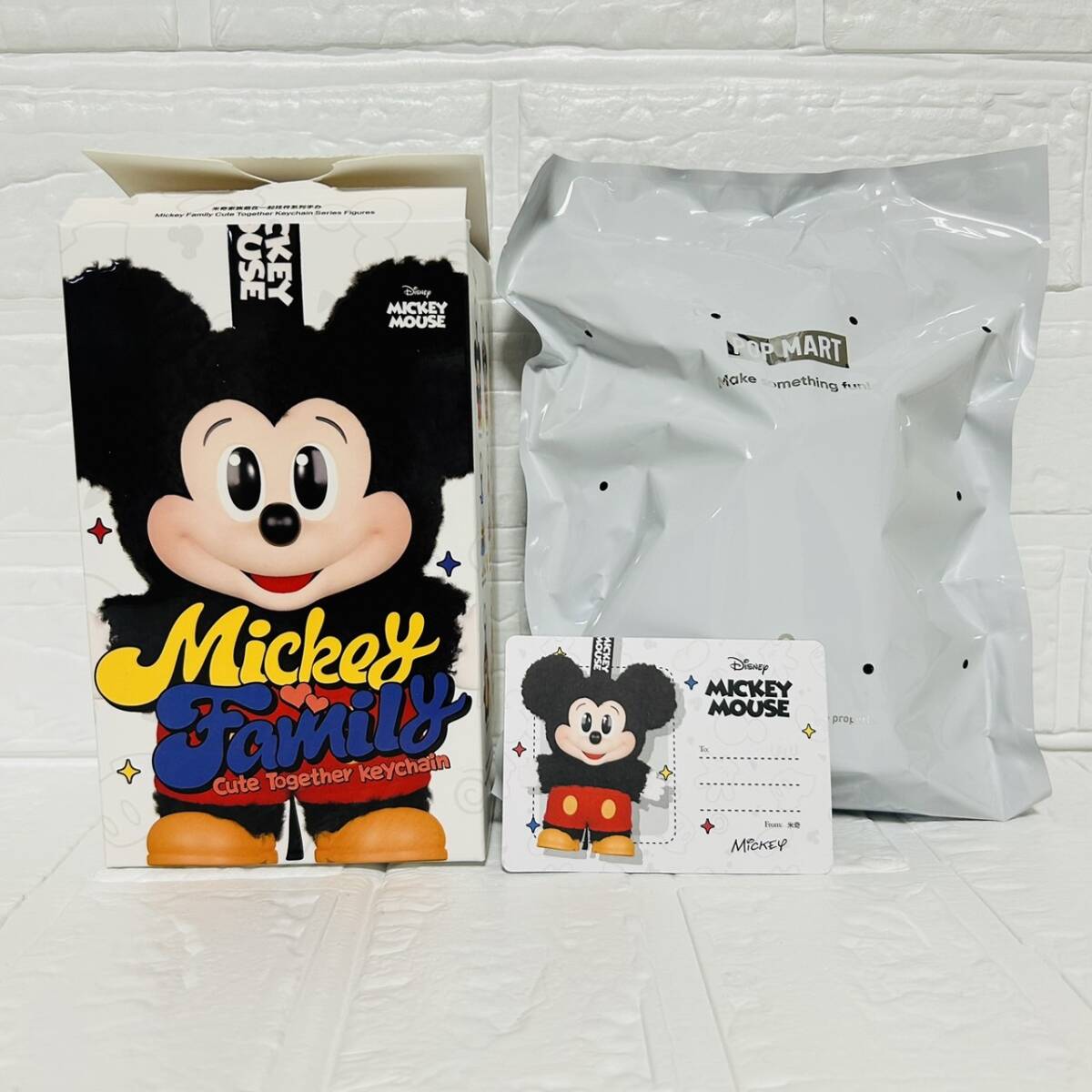 popmart ぬいぐるみキーチェーン disney Mickey Family Cute popmart ぬいぐるみキーチェーン disney Mickey Family Cute
