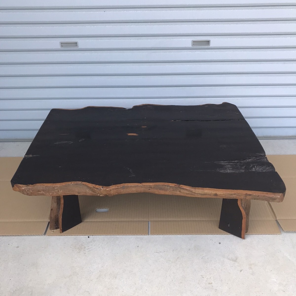 天然木 座敷机 座卓 一枚板 テーブル 唐木 無垢 和家具 机(座卓 天然木 座敷机 座卓 一枚板 テーブル 唐木 無垢 和家具 机(座卓