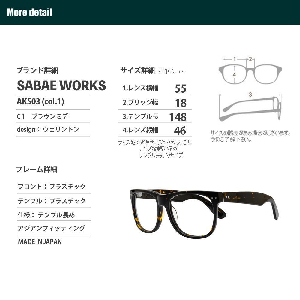 遠近両用メガネ ウェリントン 鯖江メガネ HOYA 累進屈折力レンズ付き 遠用度數(shù)±0.00(度なし) 近用度數(shù)(+1.00) AK503 新品