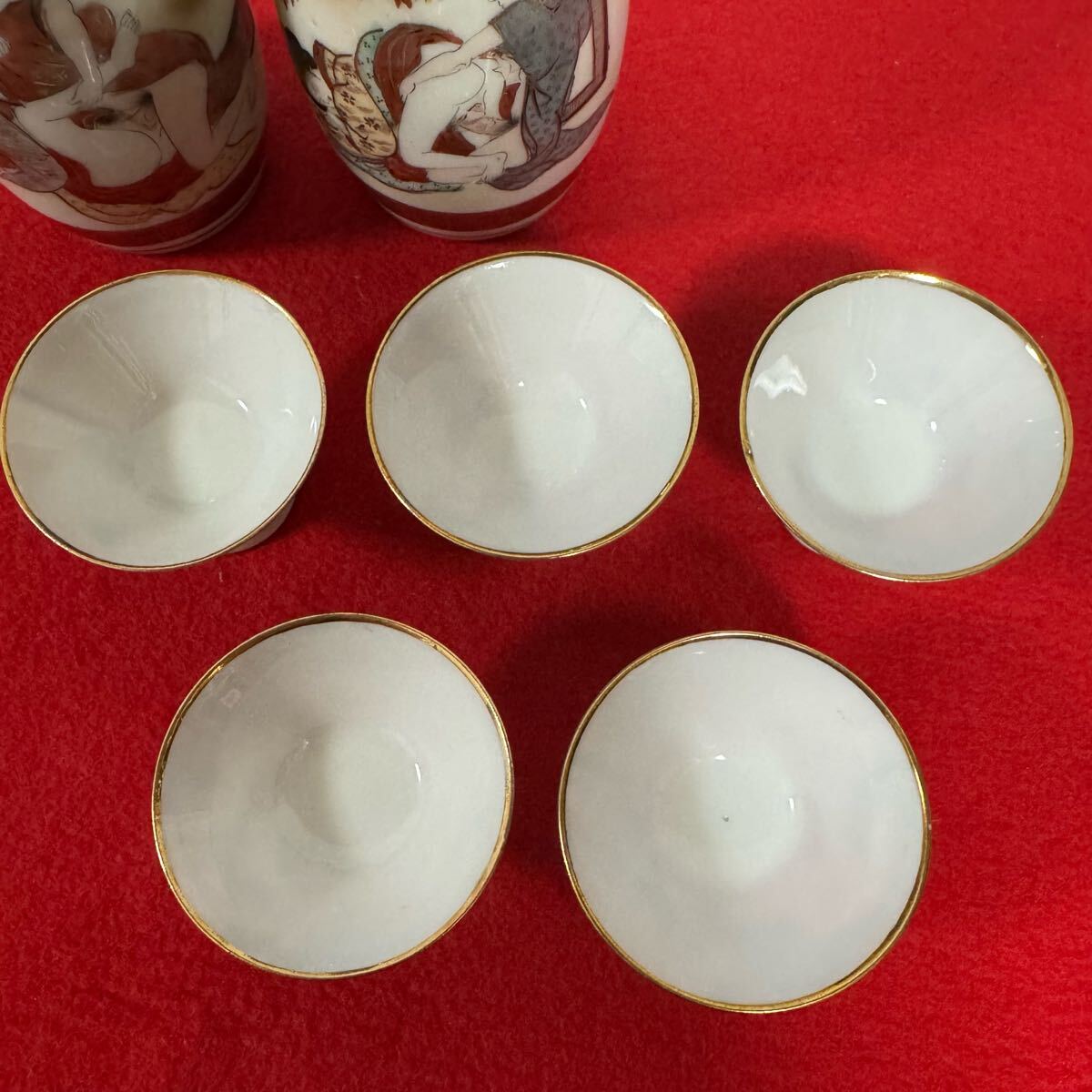 九谷焼 酒器 徳利 盃 お猪口 酒器セット 酒盃 浮世絵 春画(酒器 九谷焼 酒器 徳利 盃 お猪口 酒器セット 酒盃 浮世絵 春画(酒器