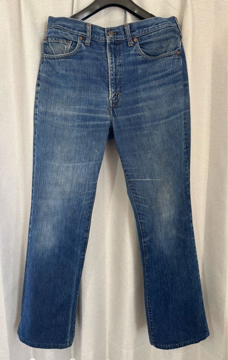 良色 70's USA製 Levis リーバイス 517 1977年 1月 刻印2 w34 66 良色 70's USA製 Levis リーバイス 517 1977年 1月 刻印2 w34 66
