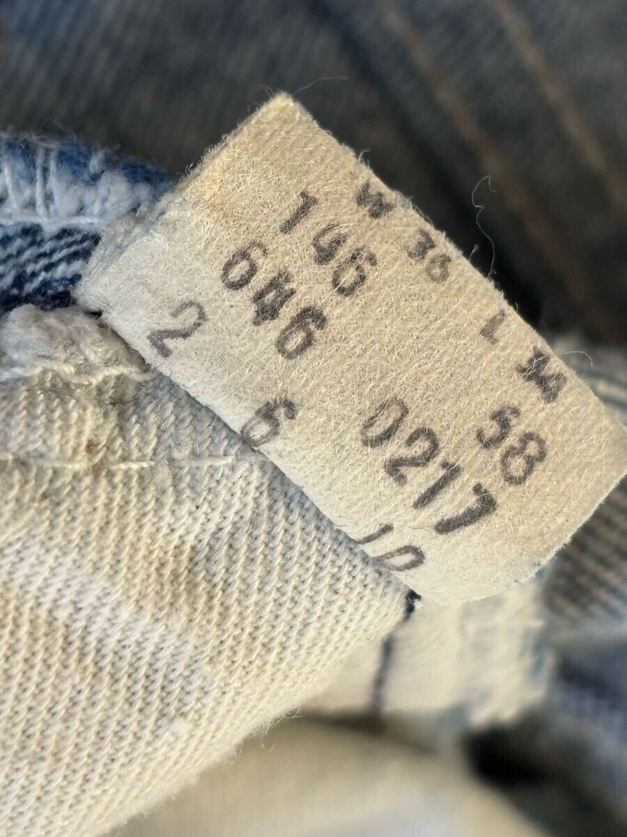良色 70's USA製 Levis リーバイス 646 1976年 2月 刻印10 w36 良色 70's USA製 Levis リーバイス 646 1976年 2月 刻印10 w36