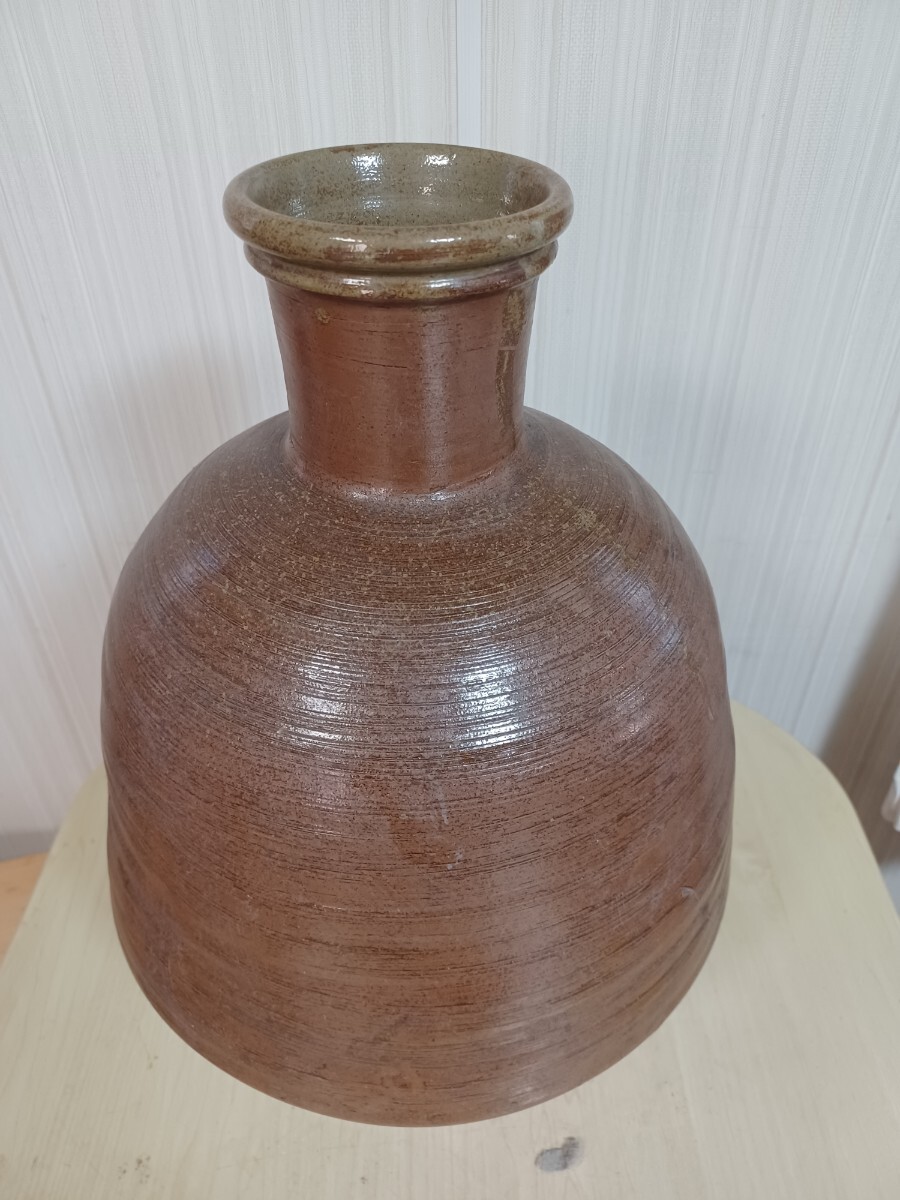 古備前筋文大徳利 桃山〜江戸時代前期頃 名品 ○古備前 大徳利 徳利 時代物○