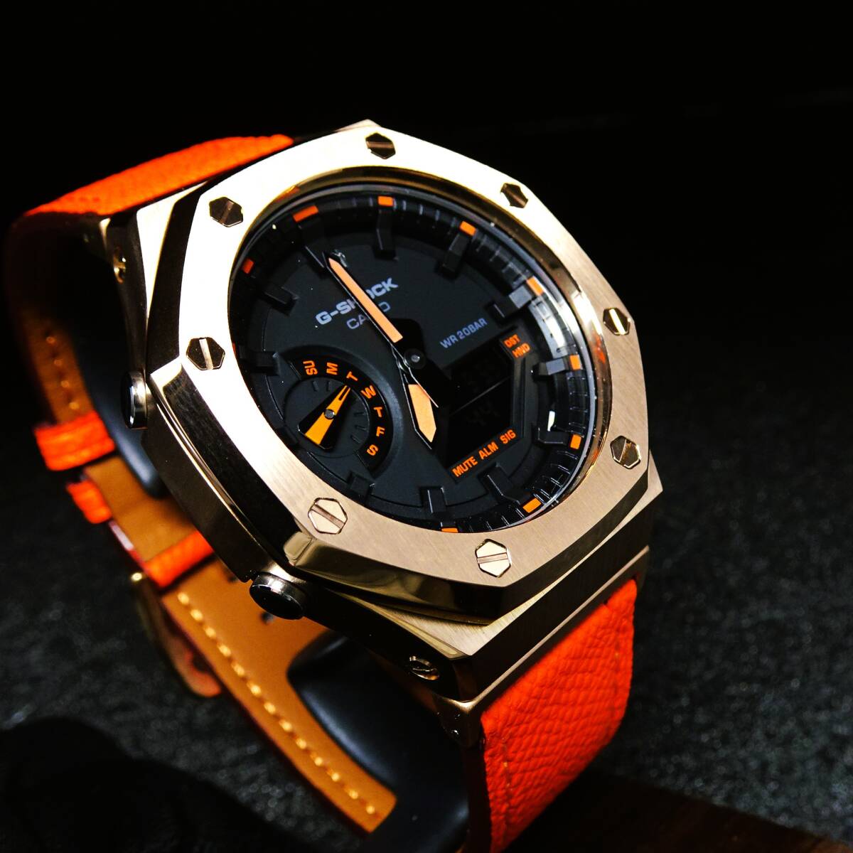〓新品〓GショックCUSTOM・MADE腕時計〓正規品GA2100本体付 〓新品〓GショックCUSTOM・MADE腕時計〓正規品GA2100本体付