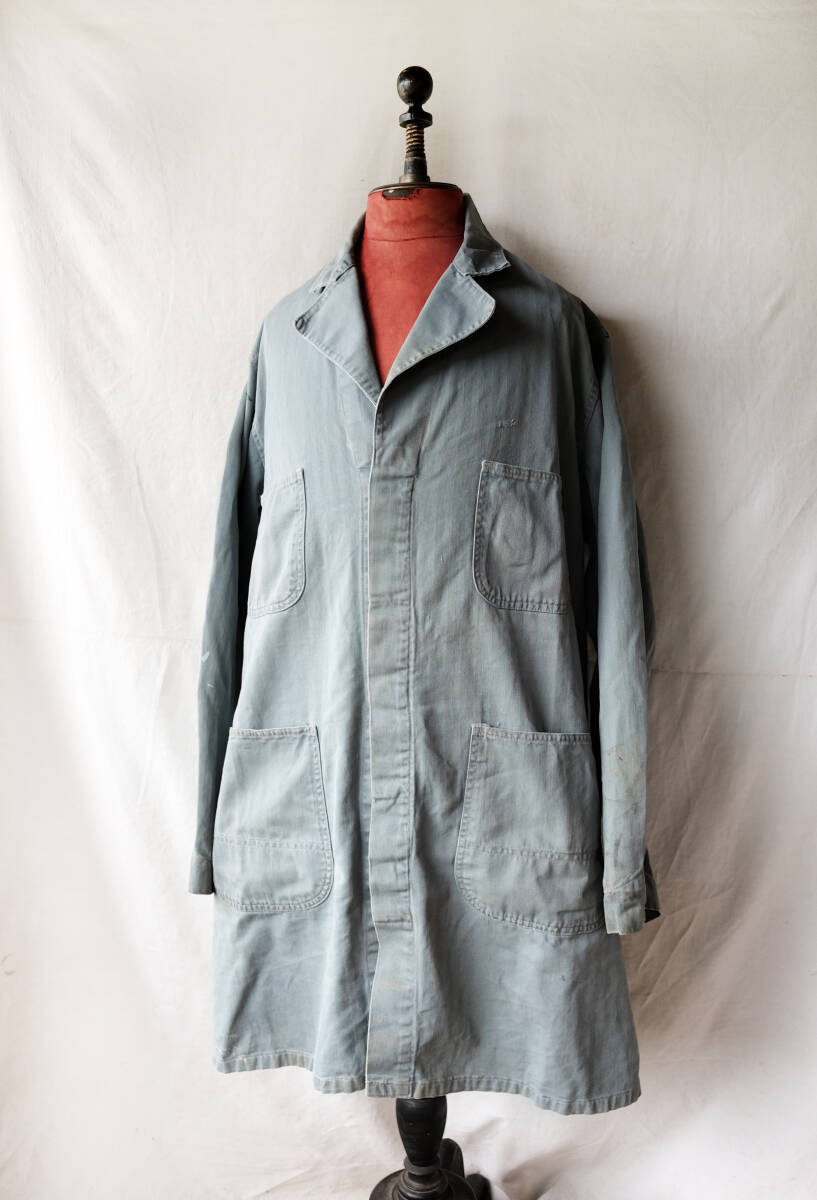 1960's U.S.A. ヴィンテージ Cleveland Overall ヘリンボーン 1960's U.S.A. ヴィンテージ Cleveland Overall ヘリンボーン