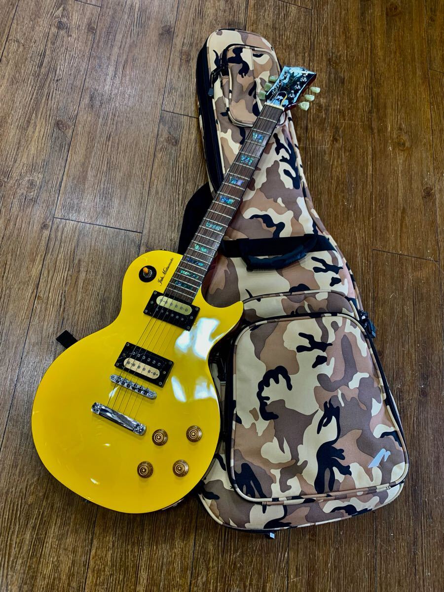 B'z Tak Matsumoto Les Paul Canary Yellow レスポール レプリカ B'z Tak Matsumoto Les Paul Canary Yellow レスポール レプリカ
