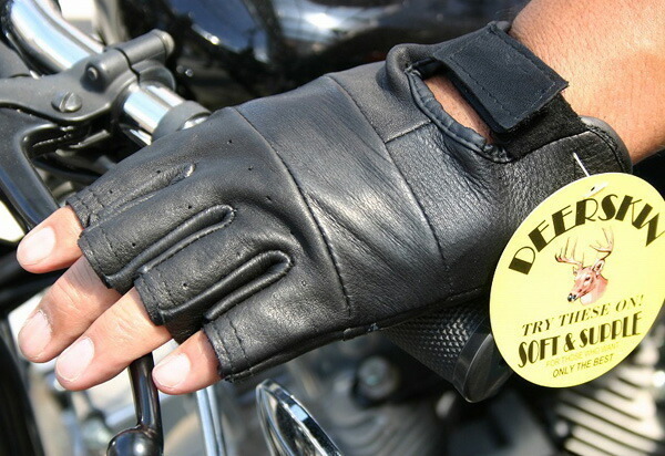 SUPER-VALUE【500NF】XXLサイズ　NAPA GLOVE ナパグローブ　鹿革　フィンガーレスグローブ　スーパーバリュー　