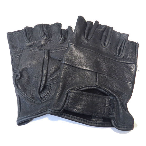 SUPER-VALUE【500NF】XXLサイズ　NAPA GLOVE ナパグローブ　鹿革　フィンガーレスグローブ　スーパーバリュー　