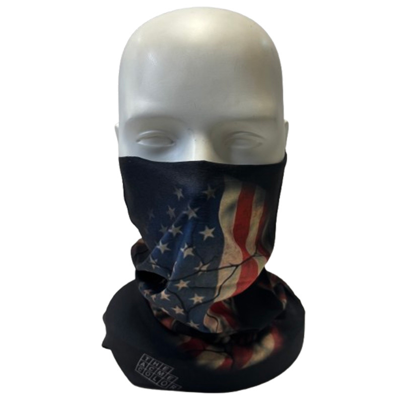 【メール便送料無料】ストレッチ素材チューブマスク『USA SKULL』BUFF-USASKULL バフマスク　BUFF MASK バイク