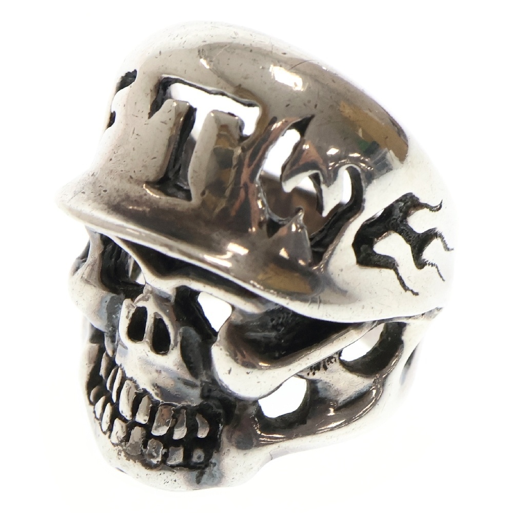 Travis Walker トラヴィスワーカー 世界100個限定 FTW HELMET SKULL RING ヘルメット スカルリング シルバー