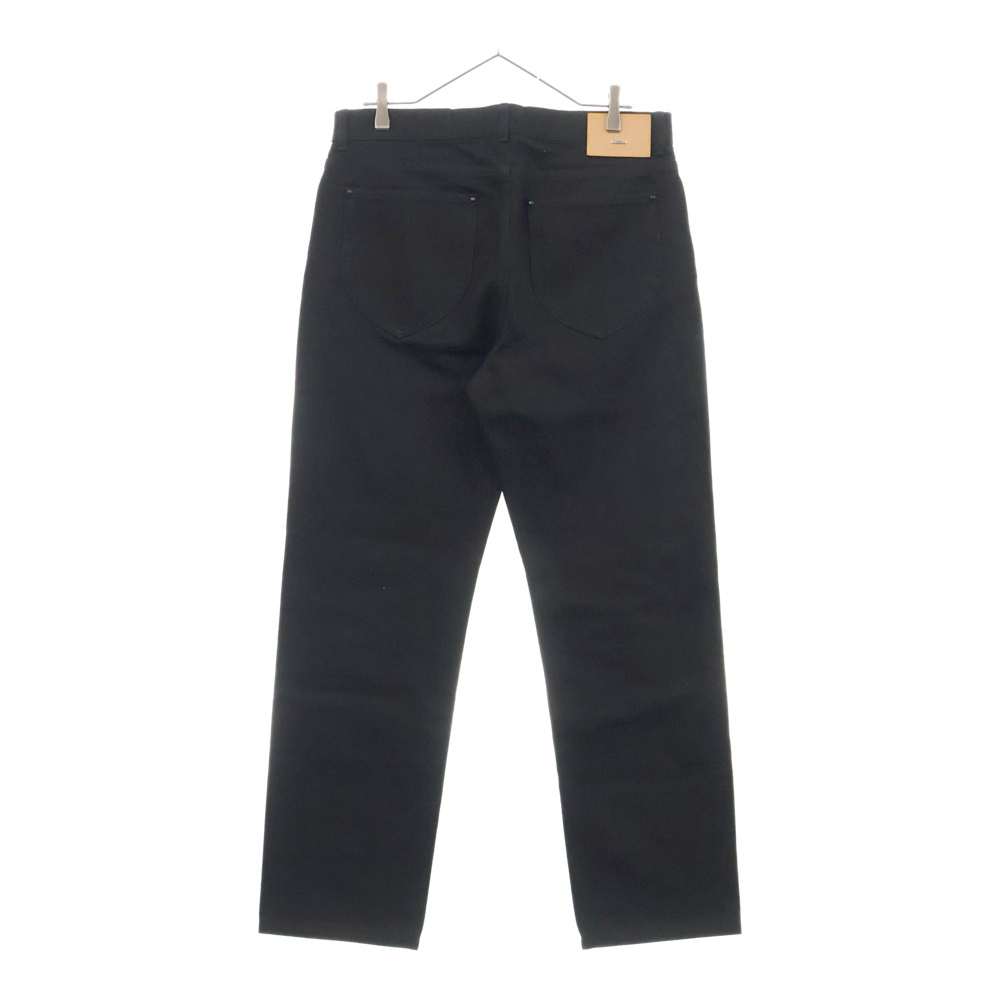LOUIS VUITTON ルイヴィトン レギュラー コットン ストレート デニム パンツ ブラック HID80WDK0 A310