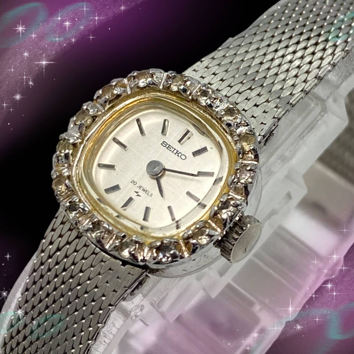ヴィンテージ 稼働品 セイコー SEIKO レディース腕時計 1971年製 ヴィンテージ 稼働品 セイコー SEIKO レディース腕時計 1971年製