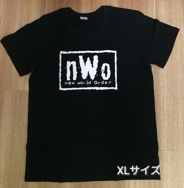 新品 XLサイズ nWo プロレスTシャツ ブラック 新日本プロレス 新品 XLサイズ nWo プロレスTシャツ ブラック 新日本プロレス