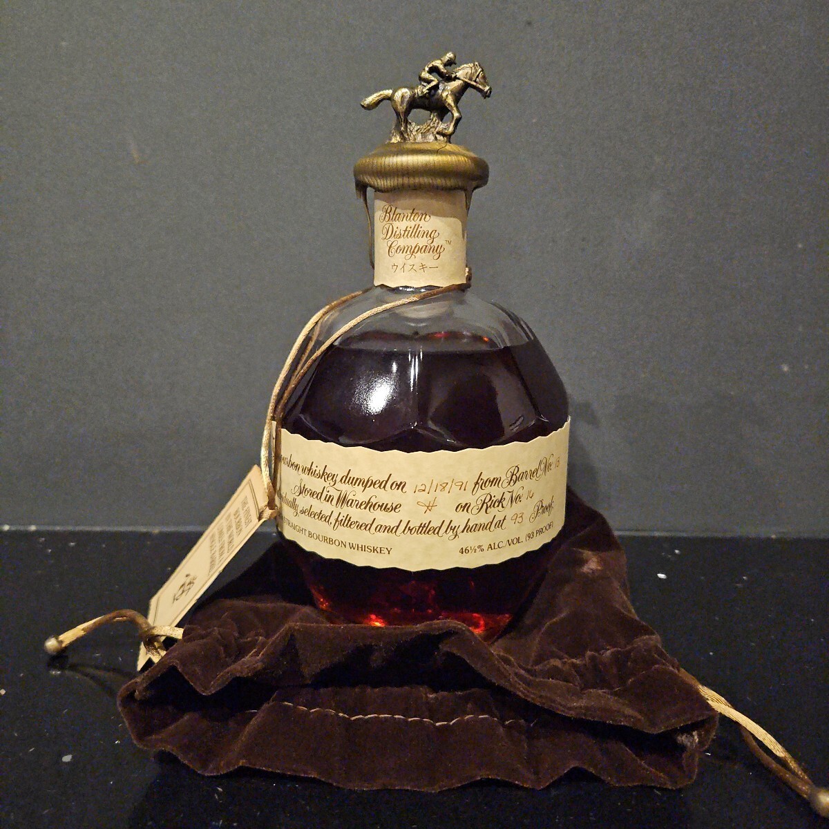 ブラントン 91年 Blanton Distilling Company 古酒 Blanton's ブラントン 91年 Blanton Distilling Company 古酒 Blanton's