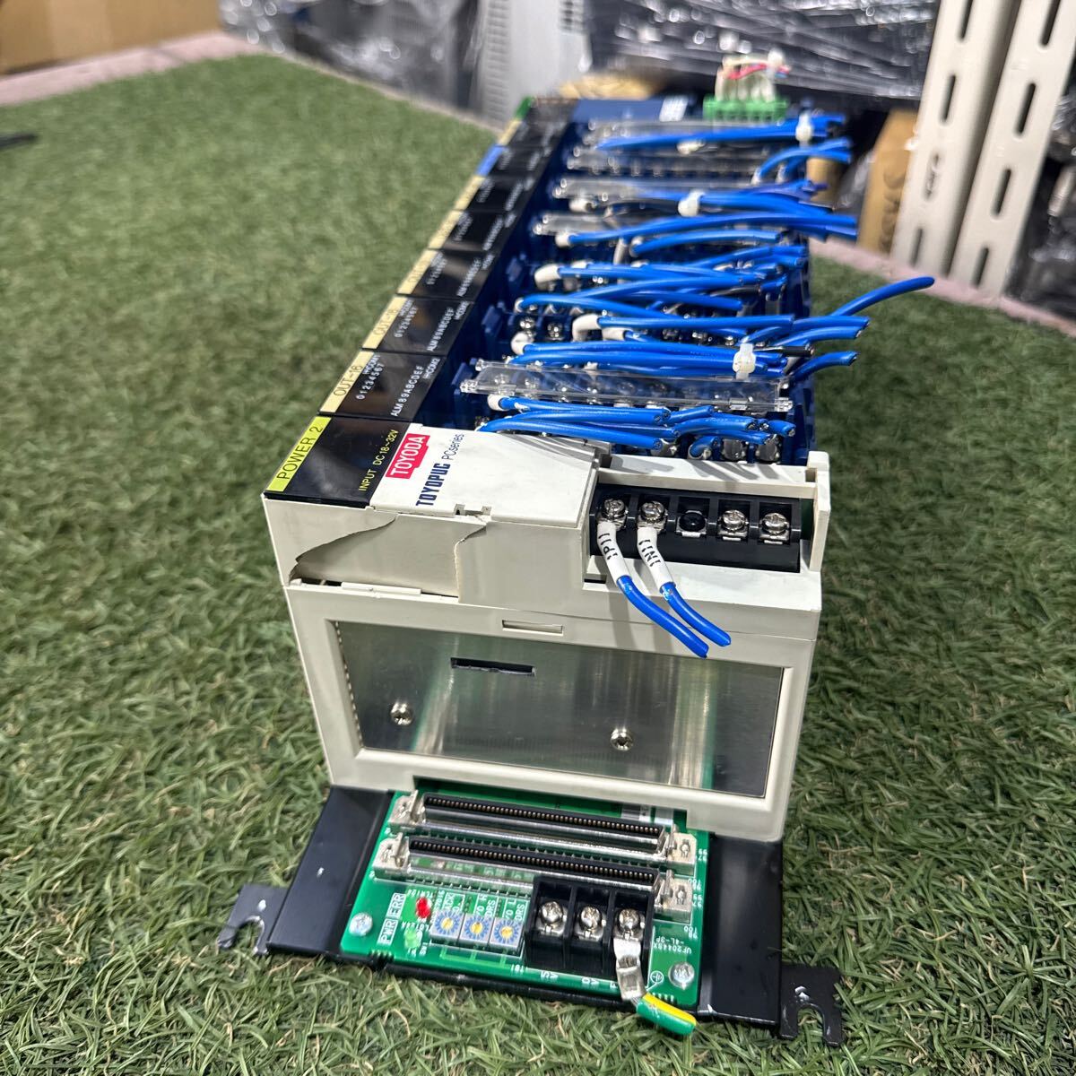 5D203 株式会社ジェイテクト（J-TEKT） TOYODA TOYOPUC シーケンサ POWER 2 ／OUT-16 (6コ)／IN-12／DLNK-S2 THU-5563 動作保証_画像5