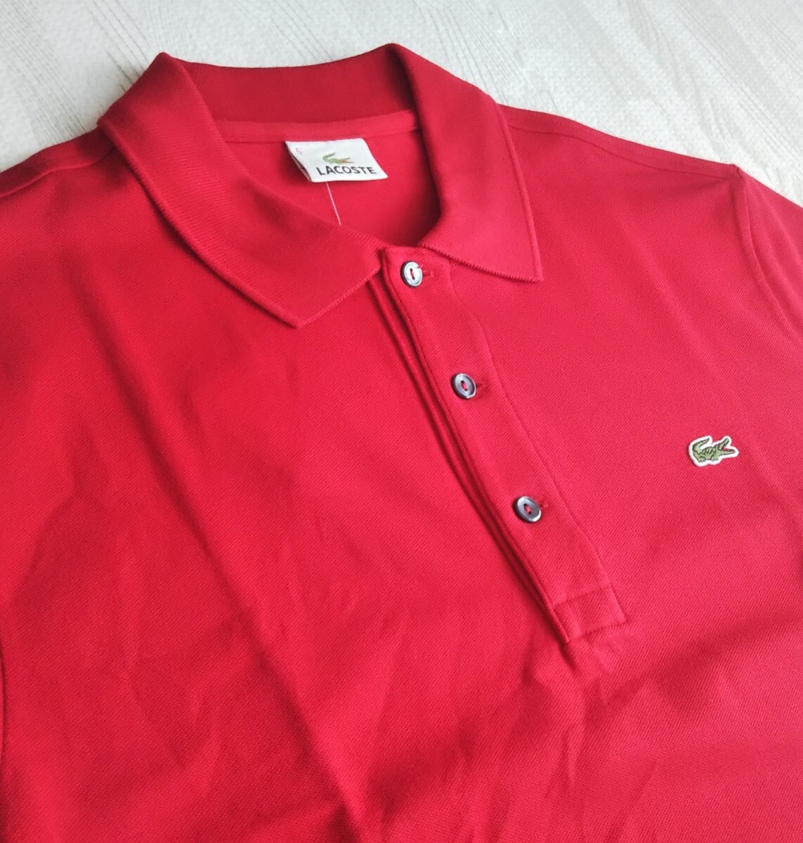 未使用】ラコステ LACOSTE ポロシャツ サイズ5 L タグ付 デッド 未使用】ラコステ LACOSTE ポロシャツ サイズ5 L タグ付 デッド