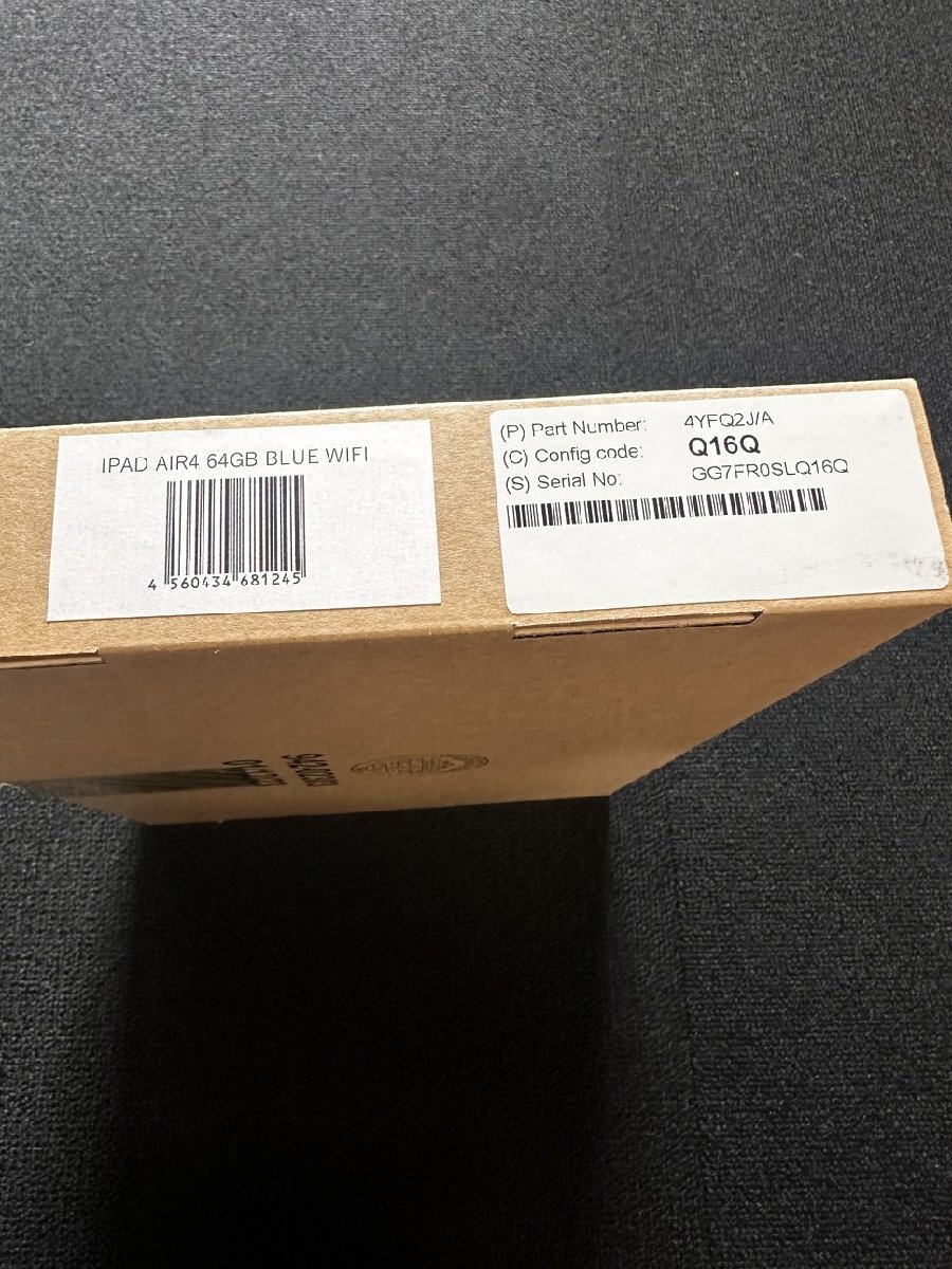ジャンク品☆Apple iPad Air (第4世代) Wi-Fi 64GB スカイ ジャンク品☆Apple iPad Air (第4世代) Wi-Fi 64GB スカイ