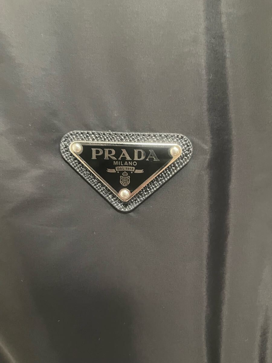 PRADA ブラックナイロンジャケットPRADA ナイロン ドライバーズ PRADA ブラックナイロンジャケットPRADA ナイロン ドライバーズ