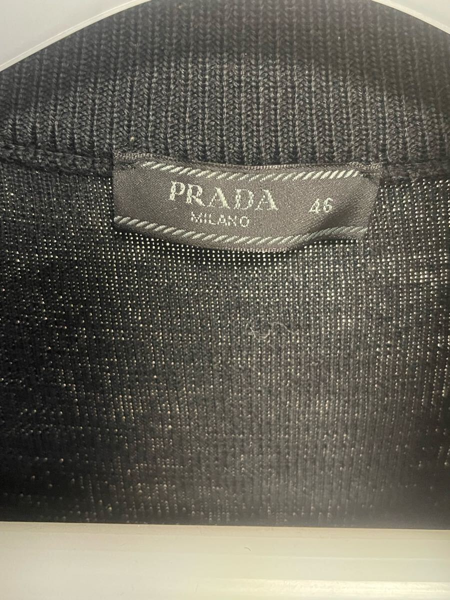 PRADA ブラックナイロンジャケットPRADA ナイロン ドライバーズ PRADA ブラックナイロンジャケットPRADA ナイロン ドライバーズ