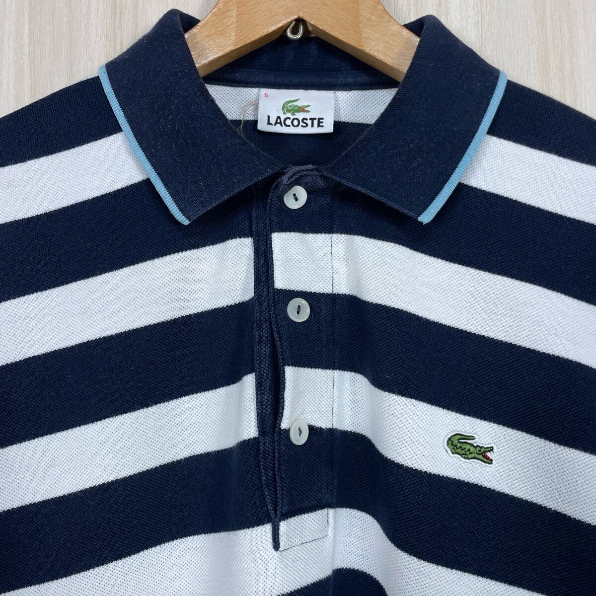 希少 国内正規品 LACOSTE ラコステ 半袖ポロシャツ ラガーシャツ 希少 国内正規品 LACOSTE ラコステ 半袖ポロシャツ ラガーシャツ