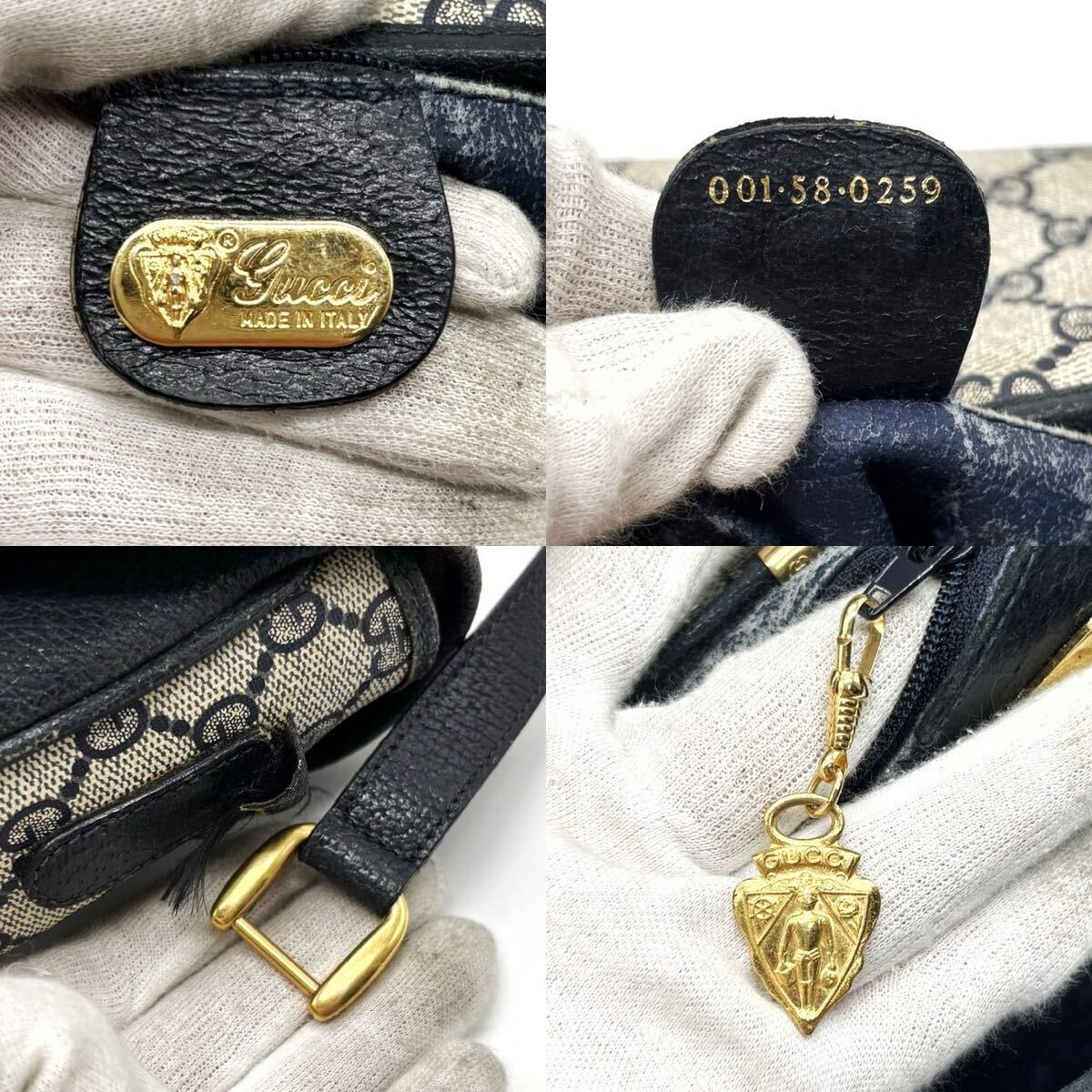 1円【高級】OLD GUCCI オールドグッチ ショルダーバッグ トート 1円【高級】OLD GUCCI オールドグッチ ショルダーバッグ トート