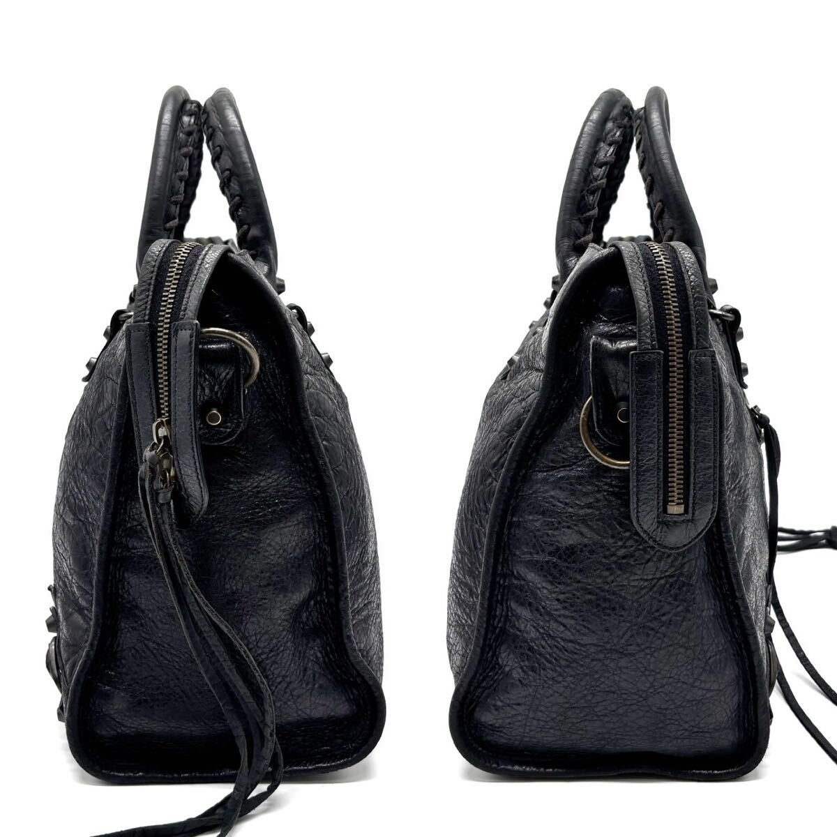1円【極上】BALENCIAGA バレンシアガ 2way ザ シティ ショルダー 1円【極上】BALENCIAGA バレンシアガ 2way ザ シティ ショルダー