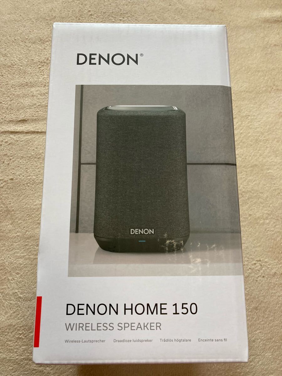 送料込即購入可 新品未開封品 DENON HOME 150 ブラック ステレオ 送料込即購入可 新品未開封品 DENON HOME 150 ブラック ステレオ
