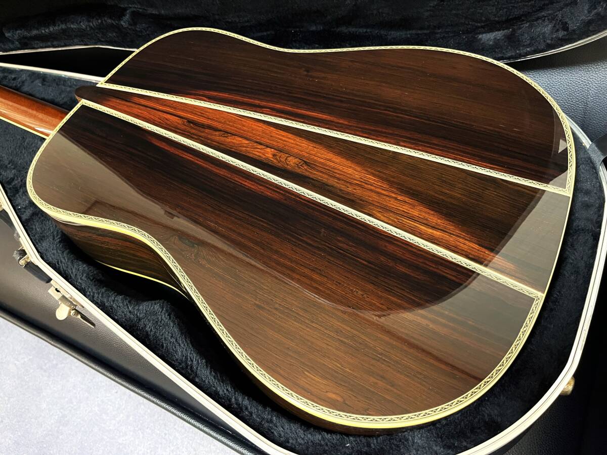 ☆YAMAHA L-15 前期 総単板 豪華ハカランダ模様 ハードケース付 ☆YAMAHA L-15 前期 総単板 豪華ハカランダ模様 ハードケース付