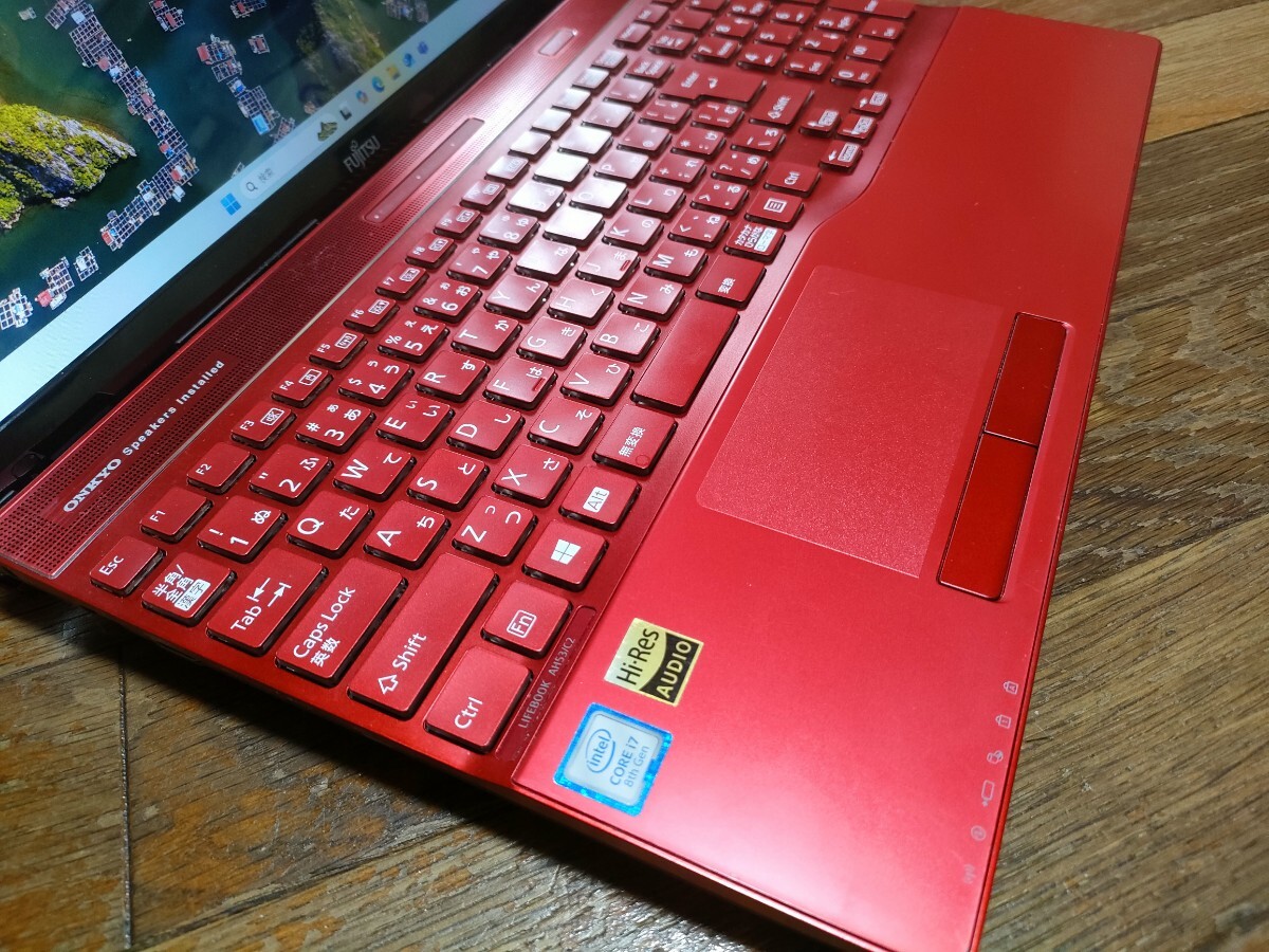 美品 富士通 LIFEBOOK FMV AH53/C2 Core i7-8550U 15.6inch 増設 美品 富士通 LIFEBOOK FMV AH53/C2 Core i7-8550U 15.6inch 増設