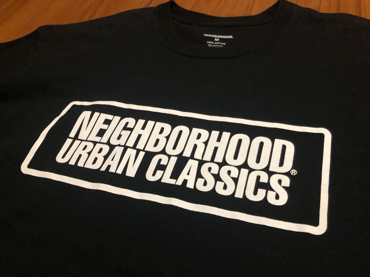 NEIGHBORHOOD ネイバーフッド URBAN CLASSICS ロンT ブラック M NEIGHBORHOOD ネイバーフッド URBAN CLASSICS ロンT ブラック M