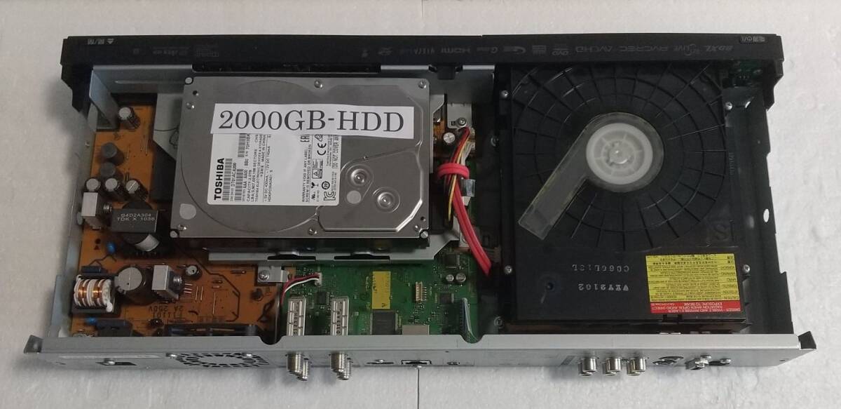 2TB-W録Panasonic BDレコーダーDMR-BW690完動品 (新品2TB-HDD 2TB-W録Panasonic BDレコーダーDMR-BW690完動品 (新品2TB-HDD