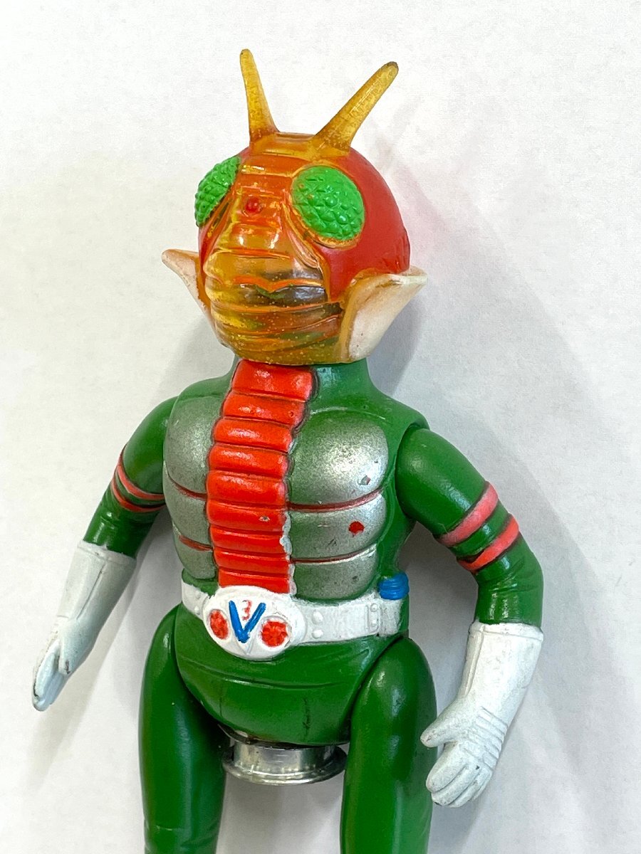 Z46977】マスダヤ 仮面ライダーV3 ソフビ 当時もの 石森プロ Z46977】マスダヤ 仮面ライダーV3 ソフビ 当時もの 石森プロ