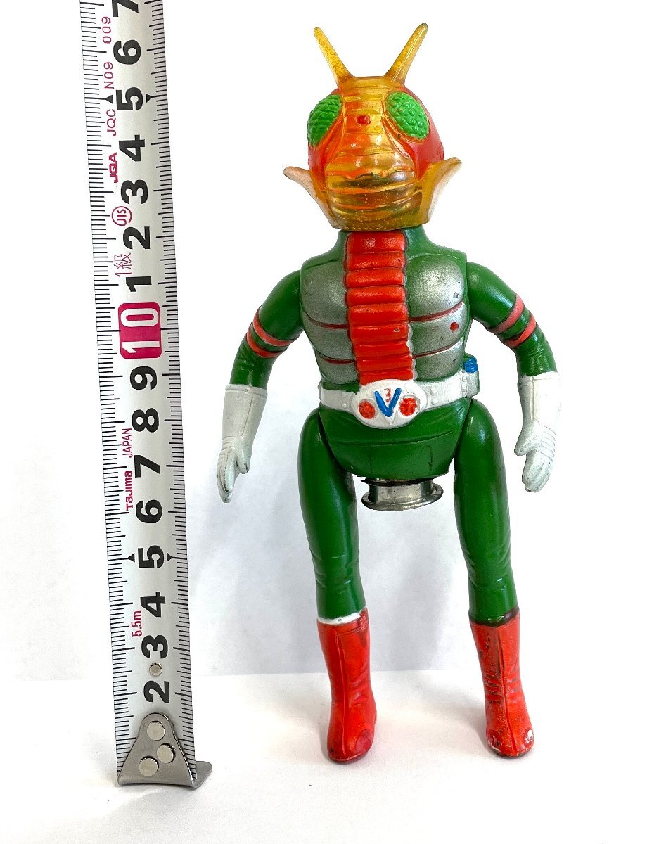 Z46977】マスダヤ 仮面ライダーV3 ソフビ 当時もの 石森プロ Z46977】マスダヤ 仮面ライダーV3 ソフビ 当時もの 石森プロ