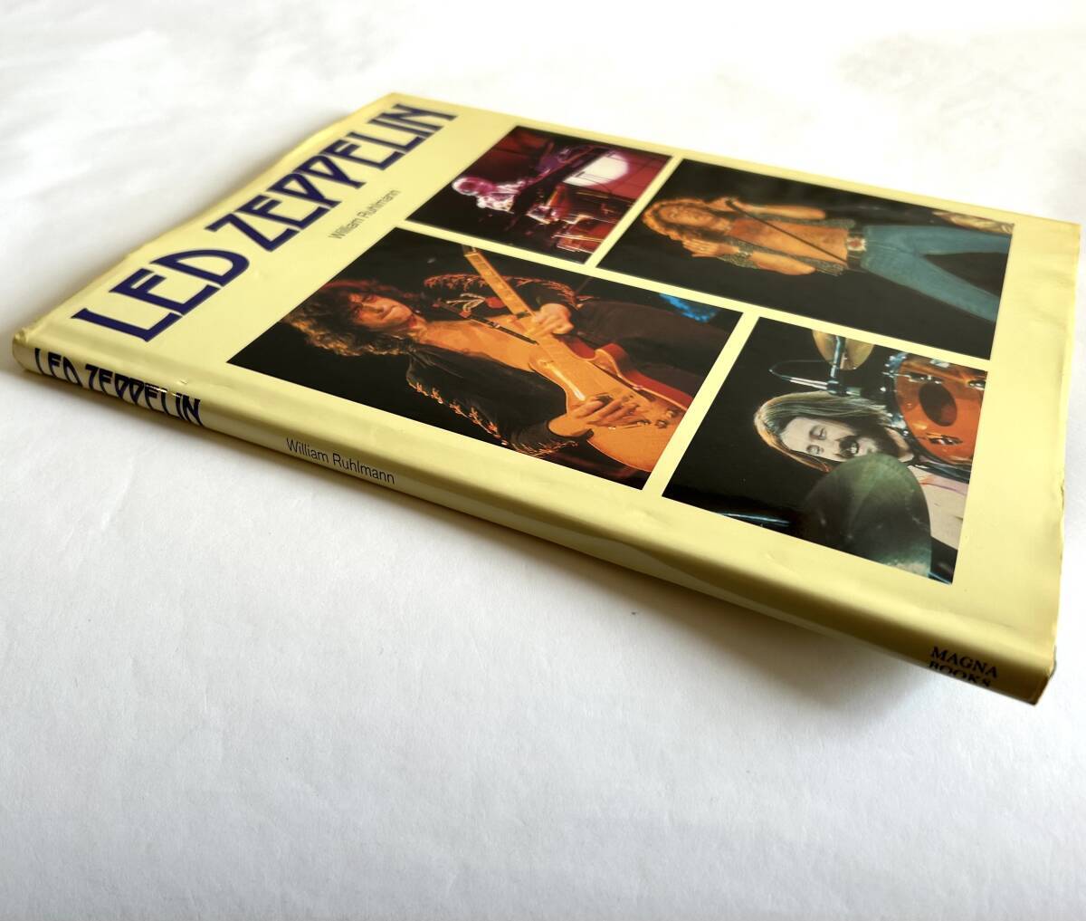 【洋書写真集】LED ZEPPELIN William Ruhlmann 1992年 ハードカバー★レッド・ツェッペリン ジミー・ペイジ JIMMY PAGE ROBERT PLANT_画像2