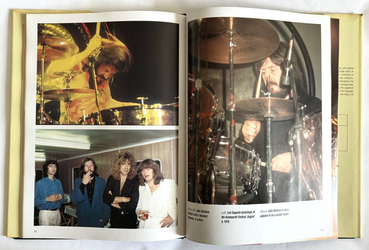 【洋書写真集】LED ZEPPELIN William Ruhlmann 1992年 ハードカバー★レッド・ツェッペリン ジミー・ペイジ JIMMY PAGE ROBERT PLANT_画像10