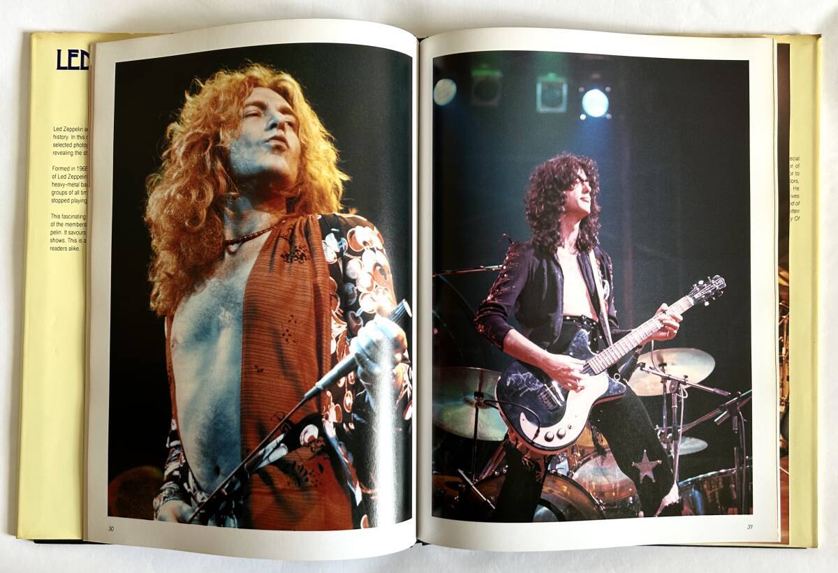 【洋書写真集】LED ZEPPELIN William Ruhlmann 1992年 ハードカバー★レッド・ツェッペリン ジミー・ペイジ JIMMY PAGE ROBERT PLANT_画像8