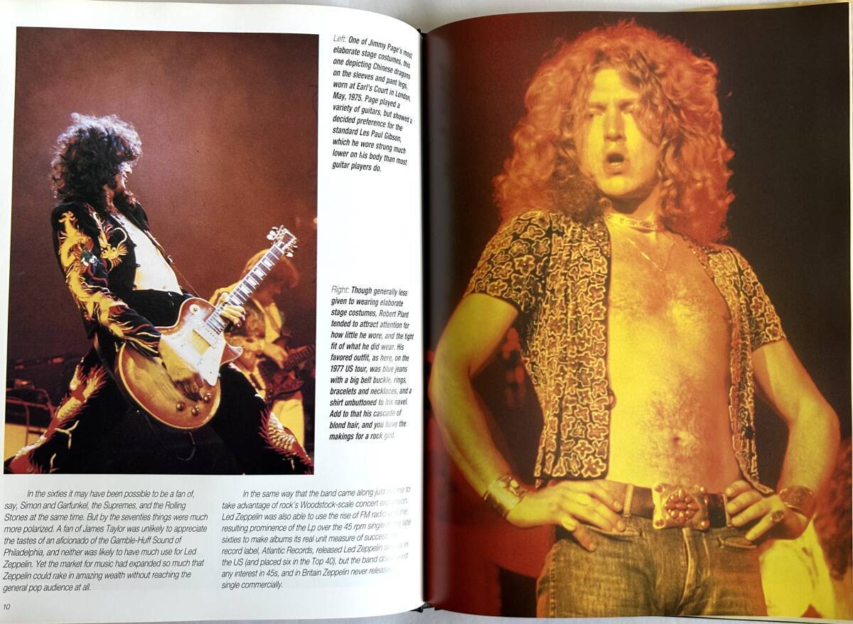 【洋書写真集】LED ZEPPELIN William Ruhlmann 1992年 ハードカバー★レッド・ツェッペリン ジミー・ペイジ JIMMY PAGE ROBERT PLANT_画像5