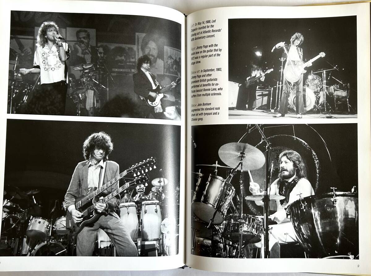【洋書写真集】LED ZEPPELIN William Ruhlmann 1992年 ハードカバー★レッド・ツェッペリン ジミー・ペイジ JIMMY PAGE ROBERT PLANT_画像4