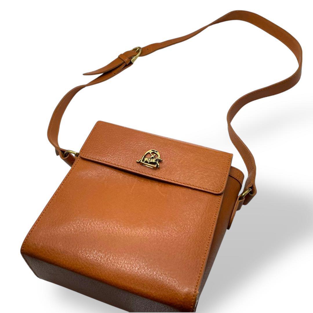 美品 ラルフローレン RalphLauren レザーショルダーバッグ 美品 ラルフローレン RalphLauren レザーショルダーバッグ