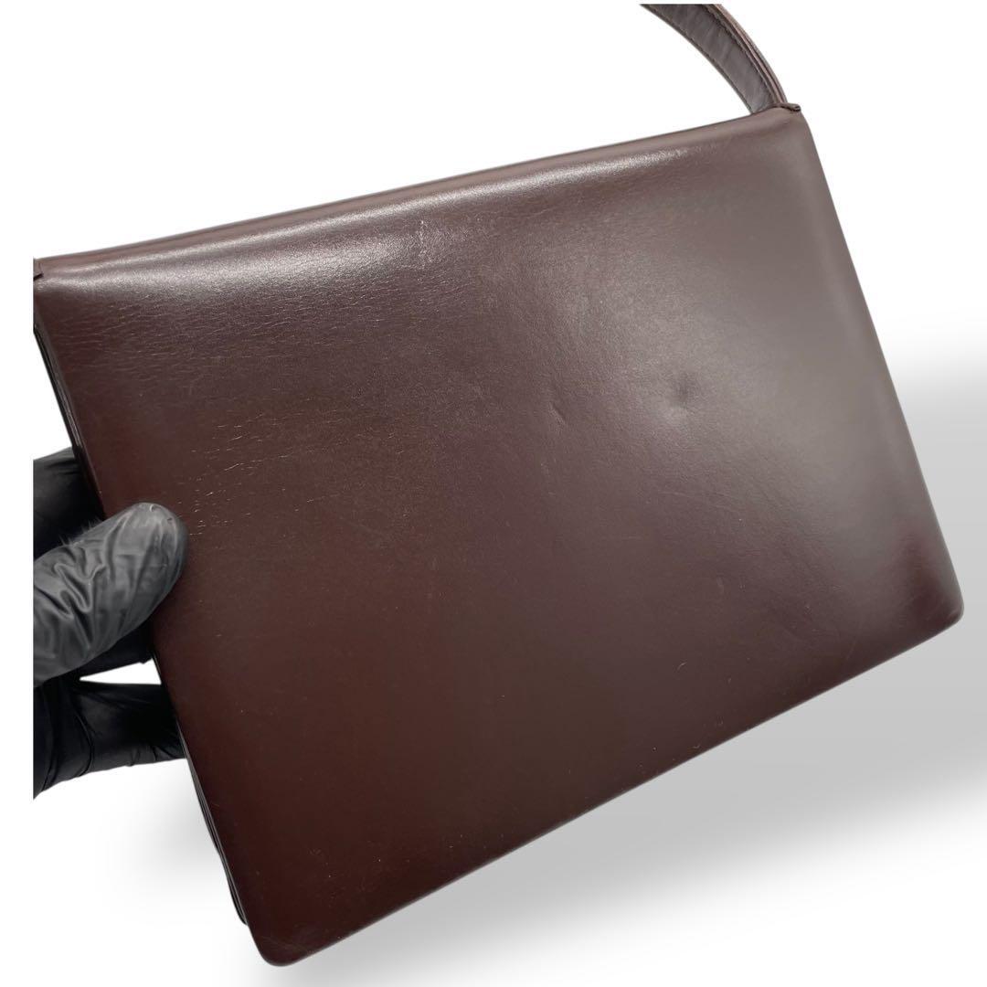 美品 La Moda HASEGAWA ラモーダハセガワ ハンドバッグ 牛革 美品 La Moda HASEGAWA ラモーダハセガワ ハンドバッグ 牛革