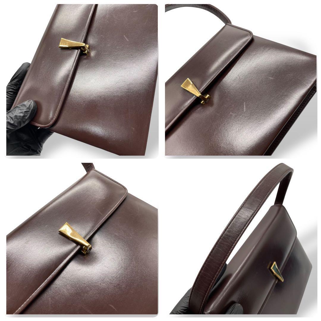 美品 La Moda HASEGAWA ラモーダハセガワ ハンドバッグ 牛革 美品 La Moda HASEGAWA ラモーダハセガワ ハンドバッグ 牛革