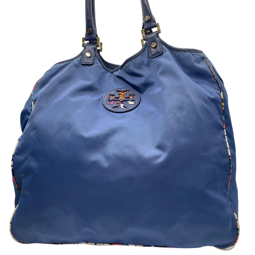 トリーバーチ TORY BURCH トートバッグ ワンショルダー ブルー トリーバーチ TORY BURCH トートバッグ ワンショルダー ブルー