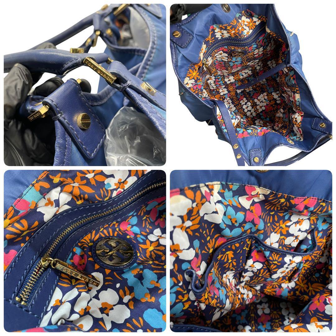 トリーバーチ TORY BURCH トートバッグ ワンショルダー ブルー トリーバーチ TORY BURCH トートバッグ ワンショルダー ブルー