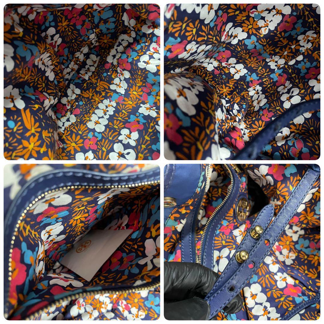 トリーバーチ TORY BURCH トートバッグ ワンショルダー ブルー トリーバーチ TORY BURCH トートバッグ ワンショルダー ブルー