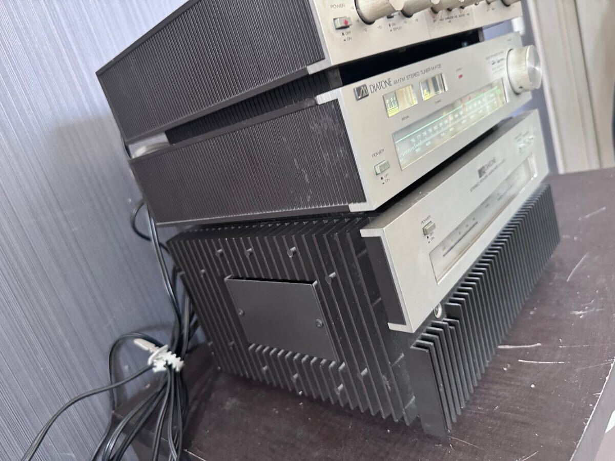 DIATONE システムコンポ M-F05//M-P05/M-A05 AM/FM チューナー DIATONE システムコンポ M-F05//M-P05/M-A05 AM/FM チューナー