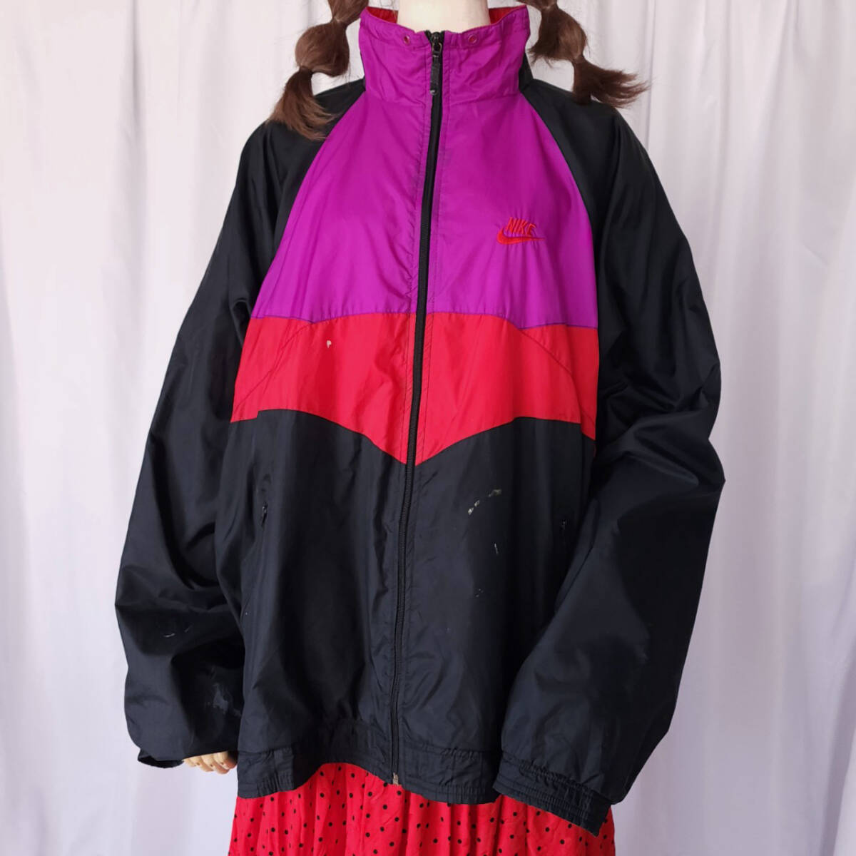 used 90s 銀タグ NIKE ナイキ Lサイズ ナイロンジャケット used 90s 銀タグ NIKE ナイキ Lサイズ ナイロンジャケット
