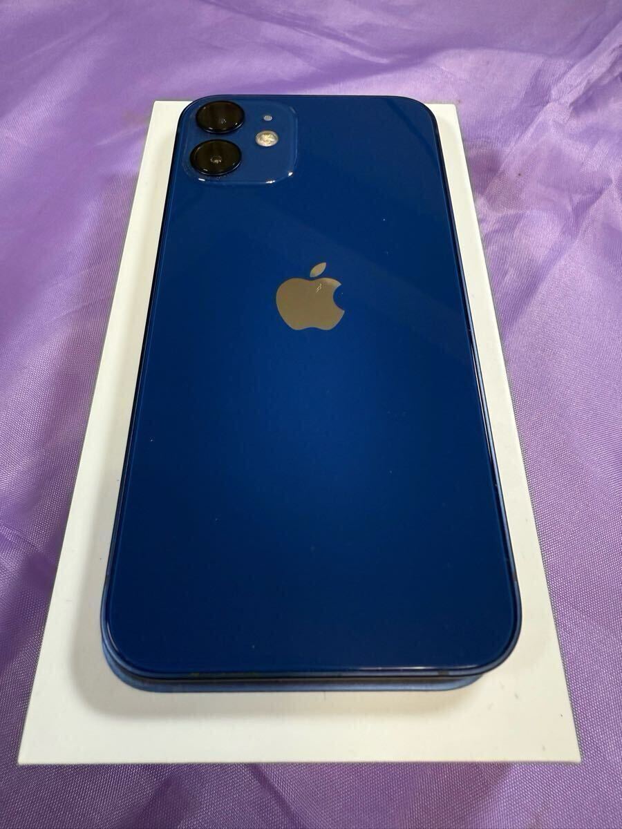 Apple iPhone12 mini 128GB SIMフリー ブルー 中古美品(iPhone Apple iPhone12 mini 128GB SIMフリー ブルー 中古美品(iPhone